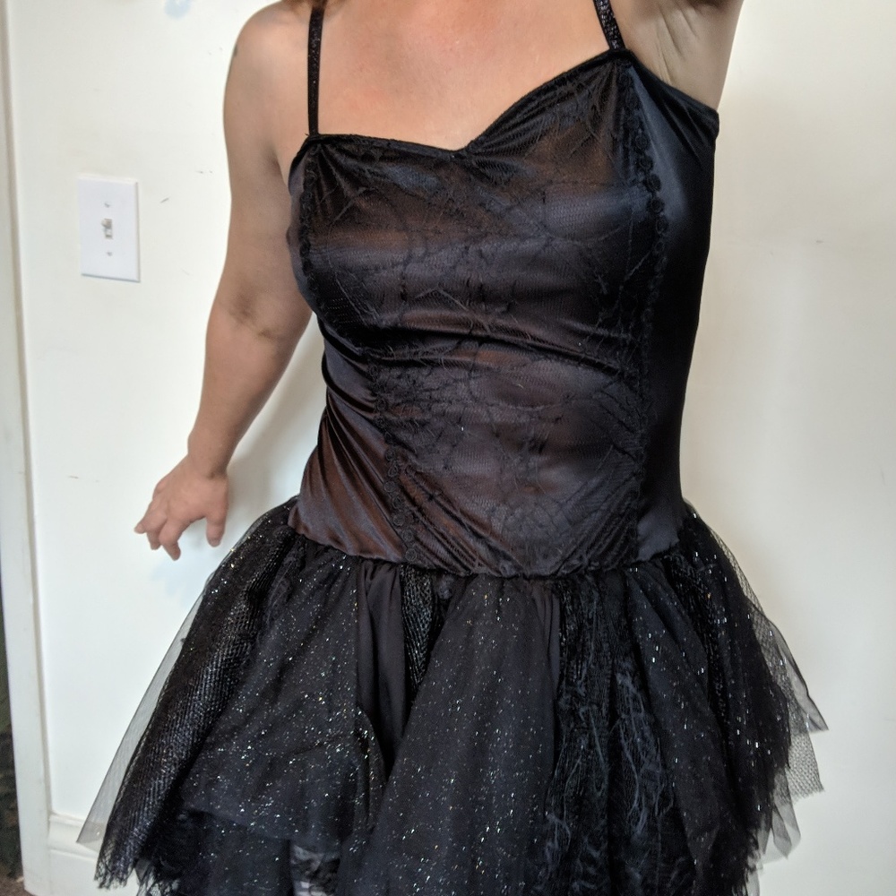 Sexy cute evil ballerina costume